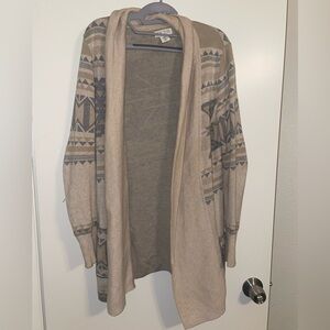 Ruby Moon Aztec Patterned Cardigan